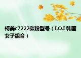 柯美c7222碳粉型号（I.O.I 韩国女子组合）