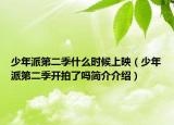 少年派第二季什么时候上映（少年派第二季开拍了吗简介介绍）