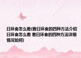 日环食怎么看(看日环食的四种方法介绍 日环食怎么看 看日环食的四种方法详细情况如何)