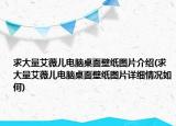 求大量艾薇儿电脑桌面壁纸图片介绍(求大量艾薇儿电脑桌面壁纸图片详细情况如何)