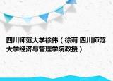 四川师范大学徐伟（徐莉 四川师范大学经济与管理学院教授）
