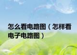 怎么看电路图（怎样看电子电路图）