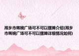 湘乡市蒋婉广场可不可以摆摊介绍(湘乡市蒋婉广场可不可以摆摊详细情况如何)