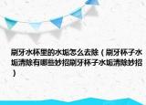 刷牙水杯里的水垢怎么去除（刷牙杯子水垢清除有哪些妙招刷牙杯子水垢清除妙招）