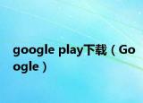 google play下载（Google）