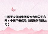 中国平安保险集团股份有限公司官网（中国平安保险 集团股份有限公司）