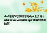 dnf河南5可以和河南6pk么介绍(dnf河南5可以和河南6pk么详细情况如何)