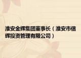 淮安金辉集团董事长（淮安市信辉投资管理有限公司）