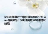 wwe的视频为什么叫(洛克剧场?介绍 wwe的视频为什么叫 洛克剧场?详细情况如何)