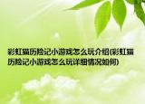 彩虹猫历险记小游戏怎么玩介绍(彩虹猫历险记小游戏怎么玩详细情况如何)