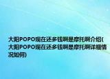 大阳POPO现在还多钱啊是摩托啊介绍(大阳POPO现在还多钱啊是摩托啊详细情况如何)
