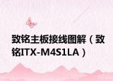 致铭主板接线图解（致铭ITX-M4S1LA）