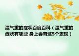 湿气重的症状百度百科（湿气重的症状有哪些 身上会有这5个表现）