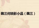 魏三何晓影小品（魏三）