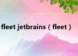 fleet jetbrains（fleet）