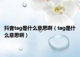 抖音tag是什么意思啊（tag是什么意思啊）
