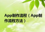 App制作流程（App制作流程方法）
