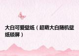 大白可爱壁纸（超萌大白随机壁纸锁屏）