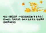 电影＜危险关系＞中贝贝是谁演的?不是蓉荣介绍(电影＜危险关系＞中贝贝是谁演的?不是蓉荣详细情况如何)