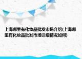 上海哪里有化妆品批发市场介绍(上海哪里有化妆品批发市场详细情况如何)