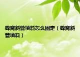 蜂窝斜管填料怎么固定（蜂窝斜管填料）