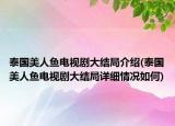 泰国美人鱼电视剧大结局介绍(泰国美人鱼电视剧大结局详细情况如何)