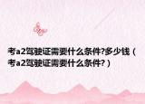 考a2驾驶证需要什么条件?多少钱（考a2驾驶证需要什么条件?）