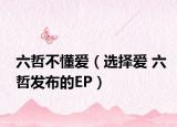 六哲不懂爱（选择爱 六哲发布的EP）