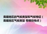青藏地区的气候类型和气候特征（青藏地区气候类型 有哪些特点）