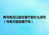 养乌龟可以放在客厅的什么讲究（乌龟不能放客厅吗）