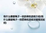 有什么像割绳子一样的单机游戏介绍(有什么像割绳子一样的单机游戏详细情况如何)
