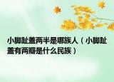 小脚趾盖两半是哪族人（小脚趾盖有两瓣是什么民族）