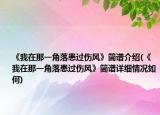 《我在那一角落患过伤风》简谱介绍(《我在那一角落患过伤风》简谱详细情况如何)