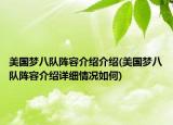 美国梦八队阵容介绍介绍(美国梦八队阵容介绍详细情况如何)