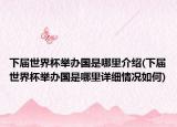 下届世界杯举办国是哪里介绍(下届世界杯举办国是哪里详细情况如何)