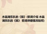 水晶湖乐队的《猫》(歌词介绍 水晶湖乐队的《猫》 歌词详细情况如何)
