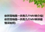 依然范特西一共有几个MV啊介绍(依然范特西一共有几个MV啊详细情况如何)