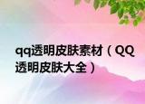qq透明皮肤素材（QQ透明皮肤大全）