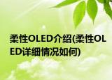 柔性OLED介绍(柔性OLED详细情况如何)