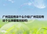 广州花街有这个么介绍(广州花街有这个么详细情况如何)