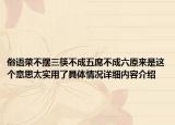 俗语菜不摆三筷不成五席不成六原来是这个意思太实用了具体情况详细内容介绍