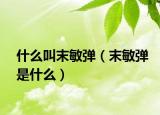 什么叫末敏弹（末敏弹是什么）