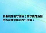 真假飘花翡翠图解（翡翠飘花造假的方法翡翠飘花怎么造假）
