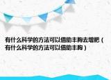 有什么科学的方法可以借助丰胸去增肥（有什么科学的方法可以借助丰胸）