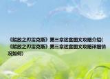 《解放之刃雷克斯》第三章迷宫图文攻略介绍(《解放之刃雷克斯》第三章迷宫图文攻略详细情况如何)