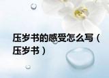 压岁书的感受怎么写（压岁书）