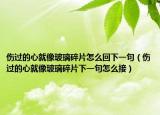 伤过的心就像玻璃碎片怎么回下一句（伤过的心就像玻璃碎片下一句怎么接）