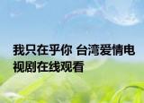 我只在乎你 台湾爱情电视剧在线观看
