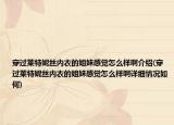 穿过莱特妮丝内衣的姐妹感觉怎么样啊介绍(穿过莱特妮丝内衣的姐妹感觉怎么样啊详细情况如何)