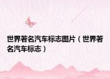 世界著名汽车标志图片（世界著名汽车标志）